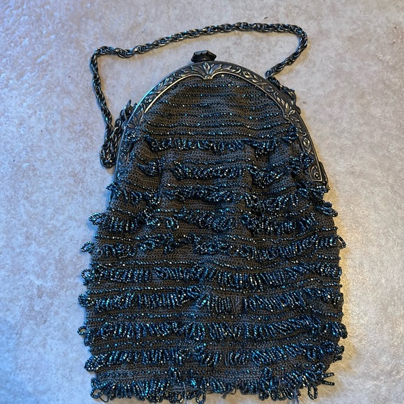 Vintage Handbags - Vintage beaded handbag